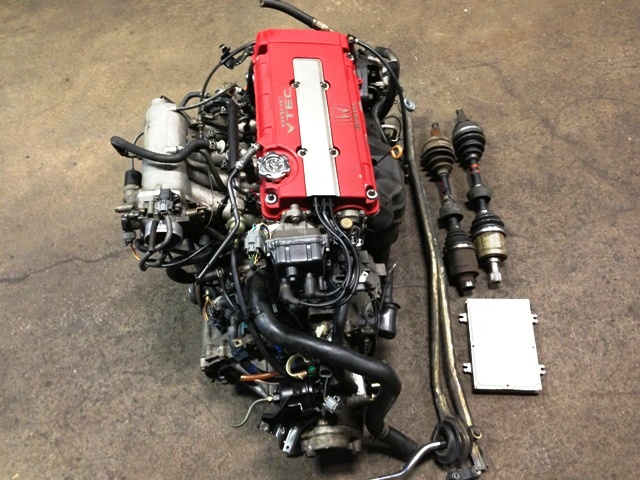 JDM HONDA ACURA B18C INTEGRA TYPE-R VTEC 1996-1997 ENGINE, LSD J4D MT ...