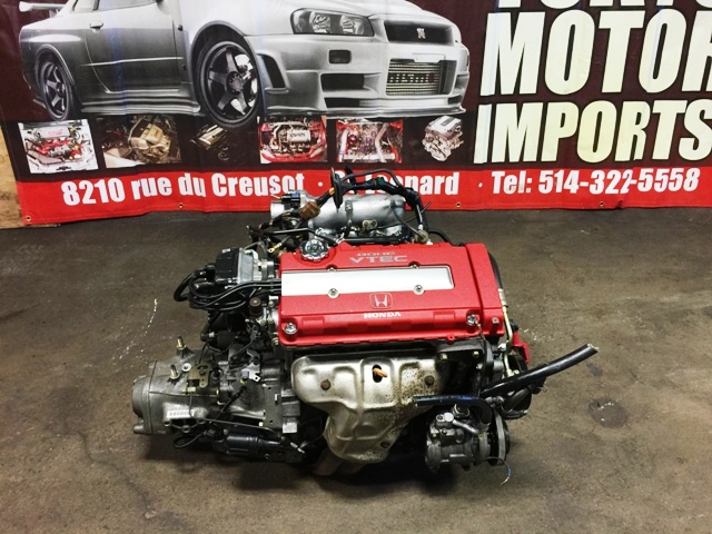 JDM HONDA CIVIC B16B TYPE-R 1.6L ENGINE 5 SPEED MT TRANSMISSION ECU ...