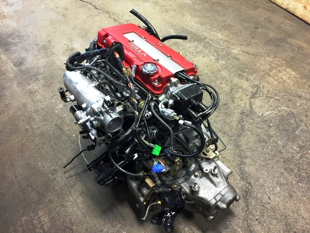 JDM HONDA CIVIC B16B TYPE-R 1.6L ENGINE 5 SPEED MT TRANSMISSION ECU ...