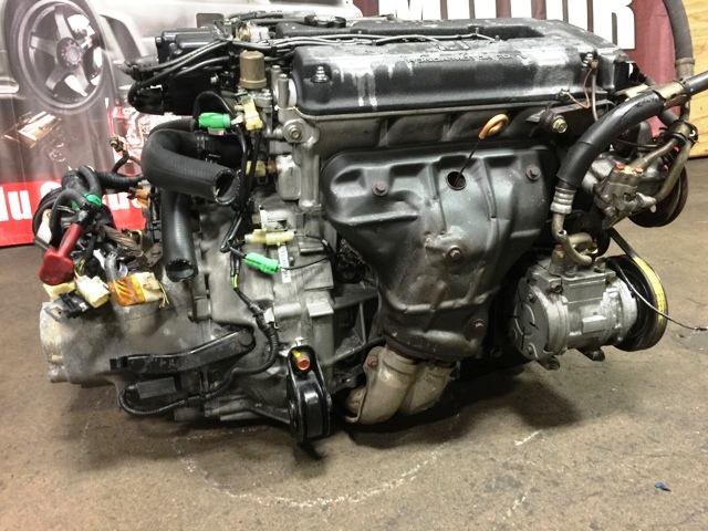 JDM B16A SiR OBD0 1988-1991 ENGINE WITH Y1 LSD MT TRANSMISSION ECU ...