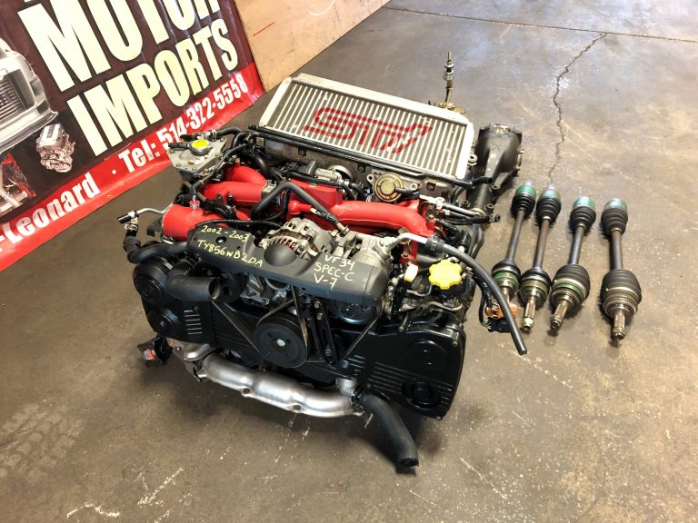 JDM STI S202 VERSION 7 EJ207 20022003 2.0L SPECC ENGINE TURBO VF34