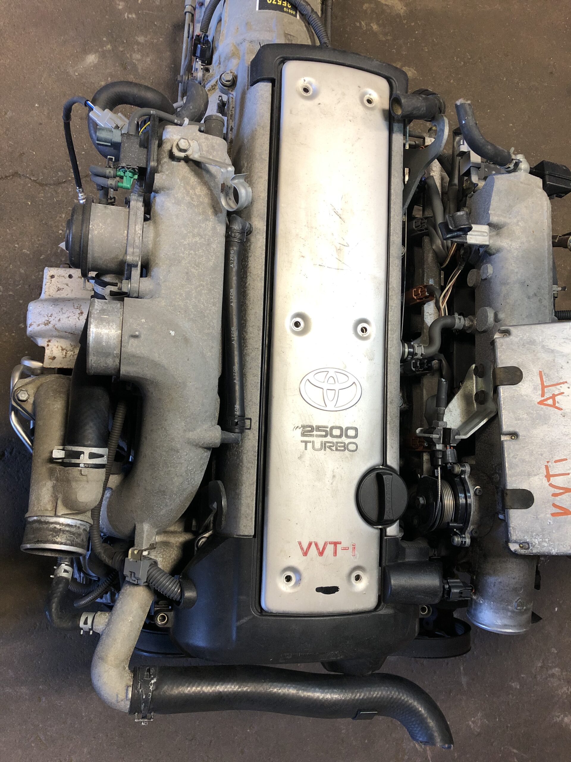 JDM TOYOTA 1JZGTE VVTI 2.5L SINGLE TURBO ENGINE FRONT SUMP SWAP AT